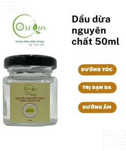dầu dừa nguyên chất ủ tóc, dầu dừa trị rạn da dành cho bà bầu
