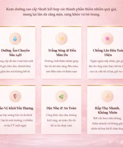 KNB Radiant Skin Care Cream, kem dưỡng ẩm SKNB, kem dưỡng da mặt, kem dưỡng cấp ẩm, kem dưỡng sáng da, kem dưỡng chống lão hóa