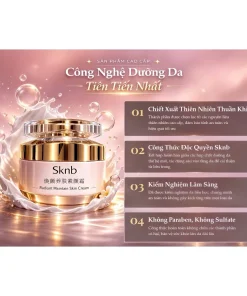 KNB Radiant Skin Care Cream, kem dưỡng ẩm SKNB, kem dưỡng da mặt, kem dưỡng cấp ẩm, kem dưỡng sáng da, kem dưỡng chống lão hóa