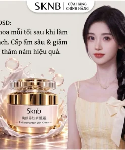 KNB Radiant Skin Care Cream, kem dưỡng ẩm SKNB, kem dưỡng da mặt, kem dưỡng cấp ẩm, kem dưỡng sáng da, kem dưỡng chống lão hóa