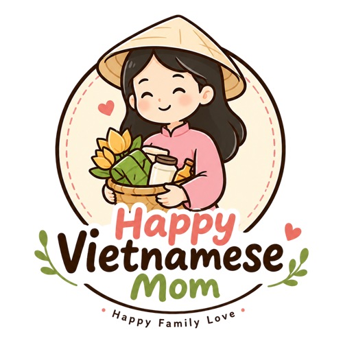 Happy Vietnamese Mom