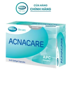 Viên uống ACNACARE, ACNACARE hỗ trợ giảm mụn, ACNACARE hỗ trợ đẹp da, Viên uống hỗ trợ giảm bã nhờn, Bổ sung kẽm cho da, Chống oxy hóa cho da, Viên uống hỗ trợ da mụn