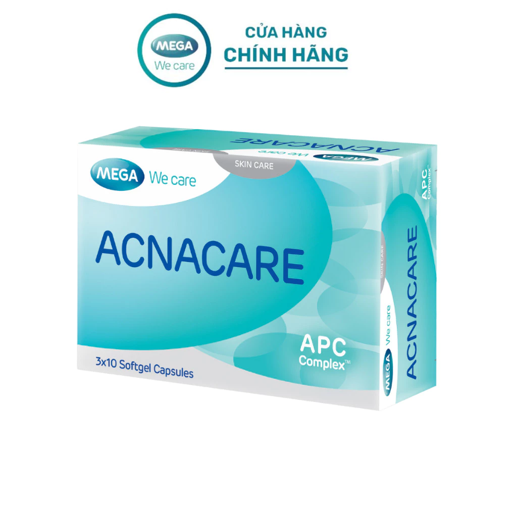 Viên uống ACNACARE, ACNACARE hỗ trợ giảm mụn, ACNACARE hỗ trợ đẹp da, Viên uống hỗ trợ giảm bã nhờn, Bổ sung kẽm cho da, Chống oxy hóa cho da, Viên uống hỗ trợ da mụn