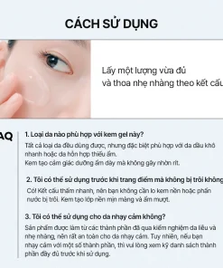 Kem dưỡng Panthenol Ceramide, Kem dưỡng phục hồi da, Kem dưỡng cấp ẩm, Kem dưỡng da nhạy cảm, Kem dưỡng làm dịu da, Kem dưỡng gel Hàn Quốc