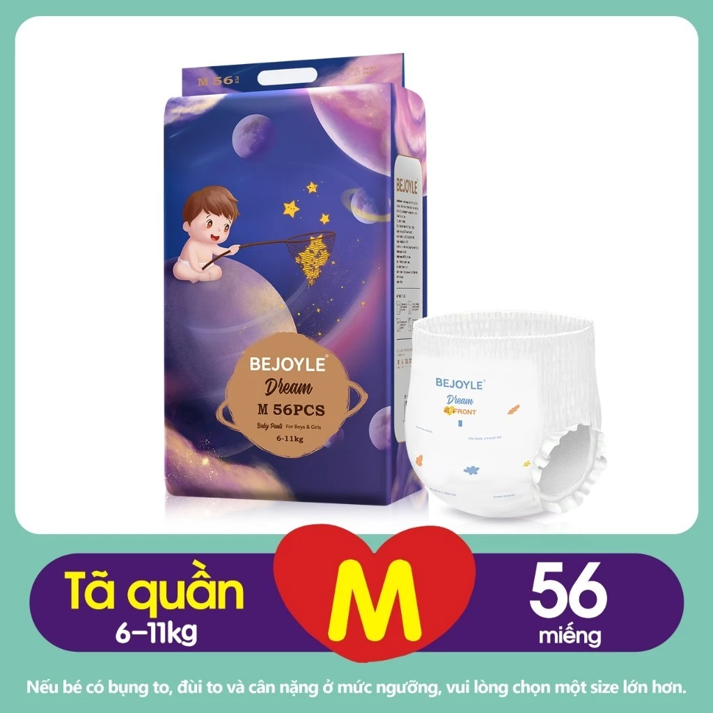 Bỉm Bejoyle, Tã Bejoyle Dream, Bỉm Bejoyle chính hãng, Bỉm Bejoyle siêu mỏng, Bỉm Bejoyle siêu thấm hút