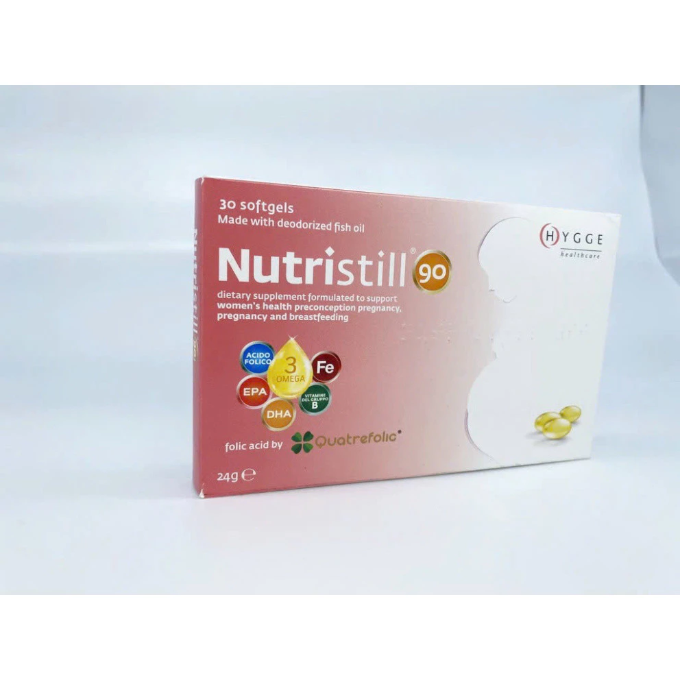 Vitamin Bầu Nutristill 90, Vitamin bầu Nutristill, Viên uống Vitamin Bầu Nutristill 90, Vitamin tổng hợp cho bà bầu, Vitamin cho phụ nữ mang thai