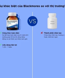Blackmores Multivitamin For Men 50s, Vitamin tổng hợp Blackmores cho nam, Vitamin Blackmores Multivitamin For Men, Vitamin tổng hợp nam giới Blackmores, Blackmores For Men 50 viên