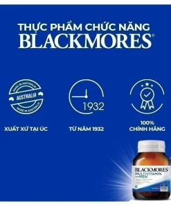 Blackmores Multivitamin For Men 50s, Vitamin tổng hợp Blackmores cho nam, Vitamin Blackmores Multivitamin For Men, Vitamin tổng hợp nam giới Blackmores, Blackmores For Men 50 viên