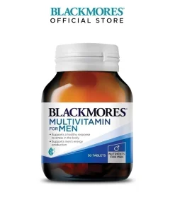 Blackmores Multivitamin For Men 50s, Vitamin tổng hợp Blackmores cho nam, Vitamin Blackmores Multivitamin For Men, Vitamin tổng hợp nam giới Blackmores, Blackmores For Men 50 viên