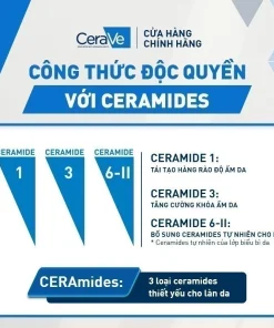 Kem dưỡng CeraVe, Kem dưỡng ẩm da CeraVe, CeraVe Moisturizing Cream, Dưỡng ẩm CeraVe, Kem dưỡng phục hồi da