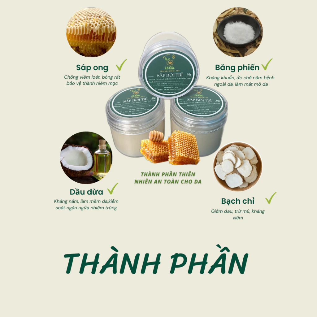Sáp bôi trĩ, Sáp trị trĩ, Sáp bôi hậu môn, Sáp bôi trĩ từ thiên nhiên, Sáp bôi trĩ thảo dược, Hỗ trợ bệnh trĩ, Chăm sóc vùng hậu môn