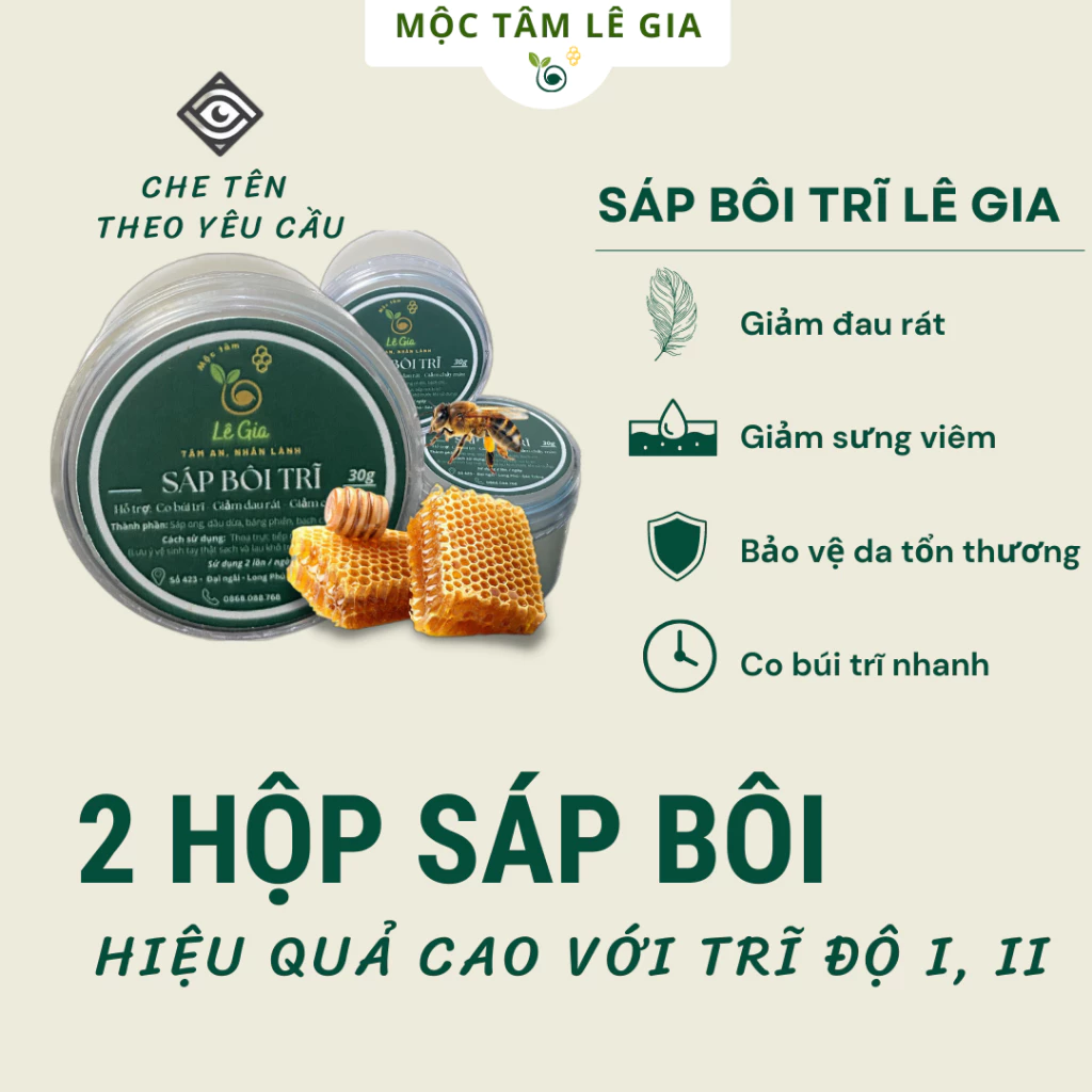 Sáp bôi trĩ, Sáp trị trĩ, Sáp bôi hậu môn, Sáp bôi trĩ từ thiên nhiên, Sáp bôi trĩ thảo dược, Hỗ trợ bệnh trĩ, Chăm sóc vùng hậu môn