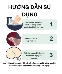 Sáp bôi trĩ, Sáp trị trĩ, Sáp bôi hậu môn, Sáp bôi trĩ từ thiên nhiên, Sáp bôi trĩ thảo dược, Hỗ trợ bệnh trĩ, Chăm sóc vùng hậu môn