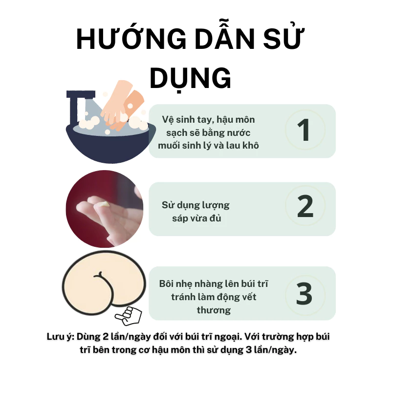 Sáp bôi trĩ, Sáp trị trĩ, Sáp bôi hậu môn, Sáp bôi trĩ từ thiên nhiên, Sáp bôi trĩ thảo dược, Hỗ trợ bệnh trĩ, Chăm sóc vùng hậu môn