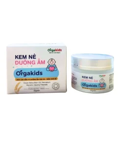 Kem nẻ cho bé Orgakids, Kem dưỡng ẩm cho bé, Kem chống nẻ cho bé, Kem dưỡng da trẻ em