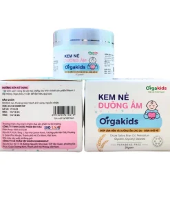 Kem nẻ cho bé Orgakids, Kem dưỡng ẩm cho bé, Kem chống nẻ cho bé, Kem dưỡng da trẻ em
