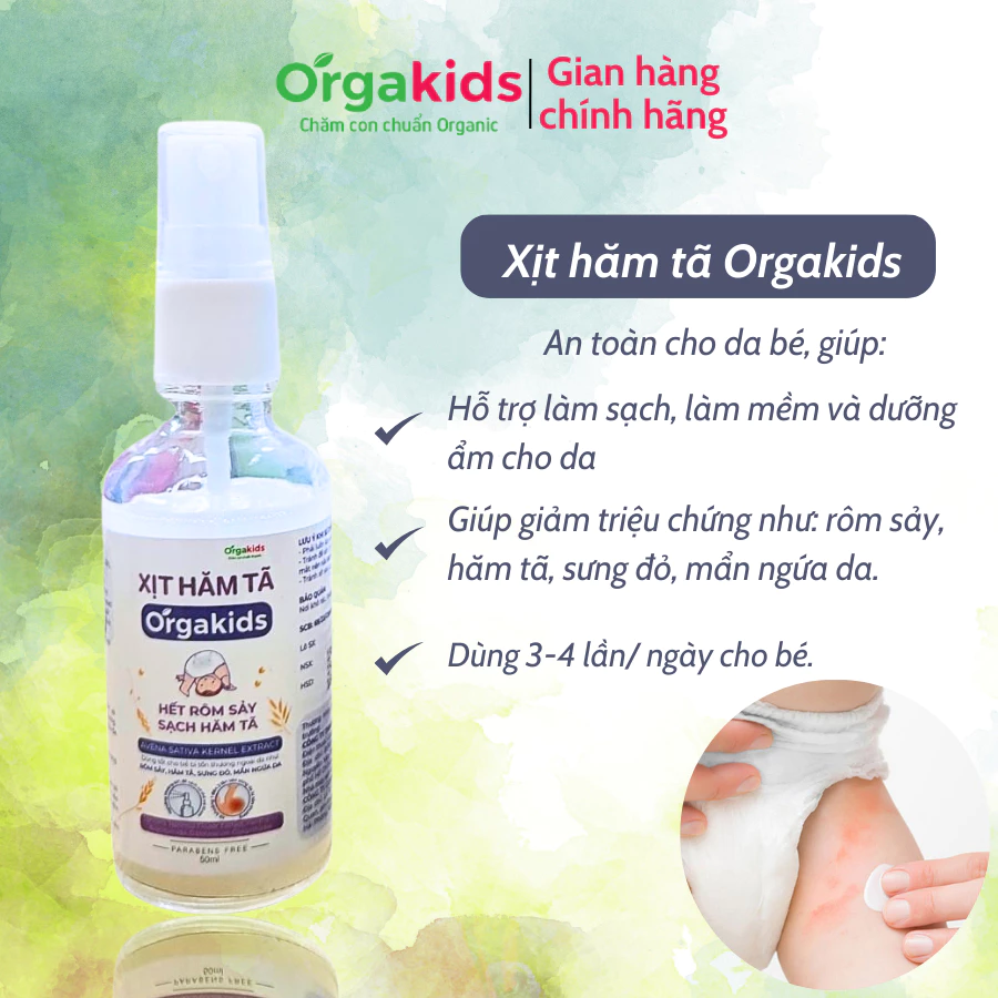 Xịt hăm tã cao cấp cho bé - Ảnh 2