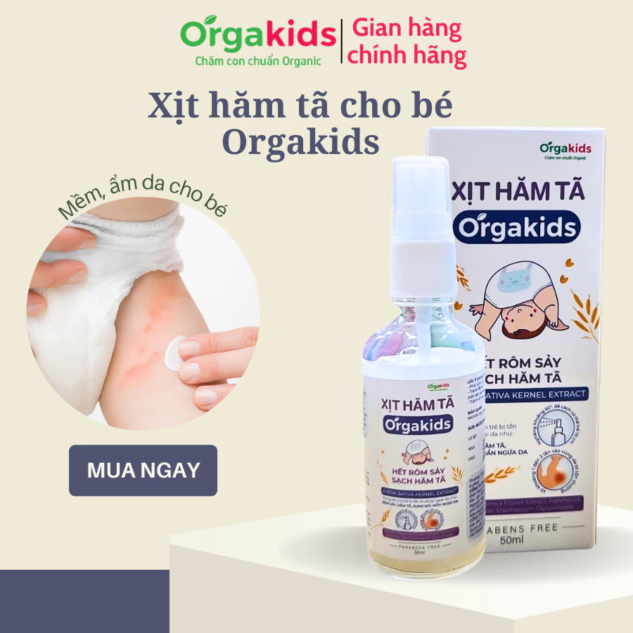 Xịt hăm tã cao cấp cho bé