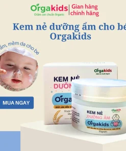 Kem nẻ cho bé Orgakids, Kem dưỡng ẩm cho bé, Kem chống nẻ cho bé, Kem dưỡng da trẻ em