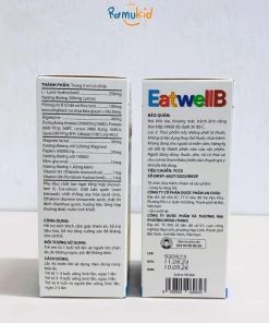 Siro ăn ngon EatwellB, Siro EatwellB 100ml, Siro ăn ngủ ngon EatwellB, EatwellB cho trẻ biếng ăn, Siro hỗ trợ tiêu hóa cho trẻ, Siro tăng sức đề kháng cho trẻ