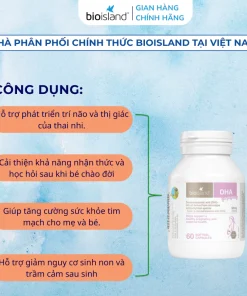DHA Bio Island cho mẹ bầu, Bio Island DHA, DHA Bio Island 60 viên, DHA Bio Island Úc, DHA cho bà bầu, DHA cho mẹ bầu