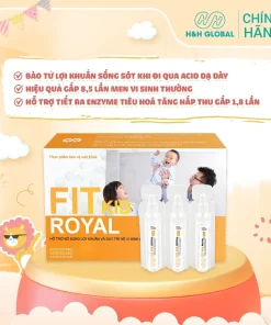 Fit Kid Royal, Men vi sinh Fit Kid Royal, Men vi sinh cho bé, Fit Kid Royal chính hãng, Men vi sinh bào tử lợi khuẩn, Men vi sinh thế hệ 5, Men vi sinh công nghệ Anh Quốc, Men vi sinh BB