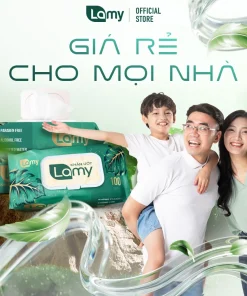 Khăn ướt LAMY, Khăn ướt em bé, Khăn ướt cho bé, Khăn giấy ướt em bé