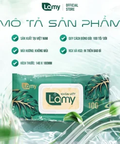 Khăn ướt LAMY, Khăn ướt em bé, Khăn ướt cho bé, Khăn giấy ướt em bé