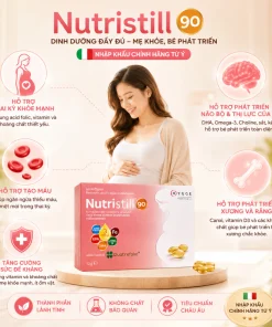 Vitamin Bầu Nutristill 90, Vitamin bầu Nutristill, Viên uống Vitamin Bầu Nutristill 90, Vitamin tổng hợp cho bà bầu, Vitamin cho phụ nữ mang thai
