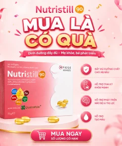 Vitamin Bầu Nutristill 90, Vitamin bầu Nutristill, Viên uống Vitamin Bầu Nutristill 90, Vitamin tổng hợp cho bà bầu, Vitamin cho phụ nữ mang thai