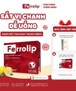 Ferrolip, Ferrolip sắt, Sắt Ferrolip, Ferrolip cho mẹ bầu, Sắt Ferrolip cho bà bầu, sắt dạng bột, sắt không tanh