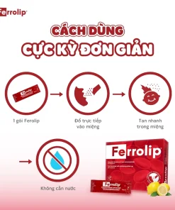 Ferrolip, Ferrolip sắt, Sắt Ferrolip, Ferrolip cho mẹ bầu, Sắt Ferrolip cho bà bầu, sắt dạng bột, sắt không tanh