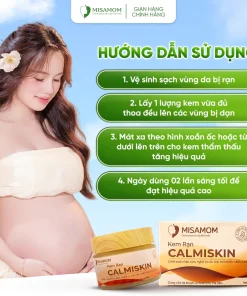 Kem hỗ trợ giảm rạn da cho bà bầu