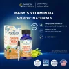 Vitamin D3 cho trẻ sơ sinh, Nordic Naturals Baby's Vitamin D3, bổ sung vitamin D3, hỗ trợ hấp thu canxi, tăng cường miễn dịch, phát triển xương và chiều cao