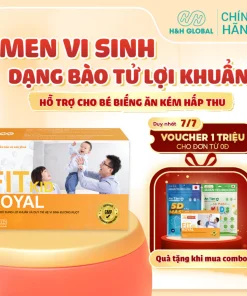 Fit Kid Royal, Men vi sinh Fit Kid Royal, Men vi sinh cho bé, Fit Kid Royal chính hãng, Men vi sinh bào tử lợi khuẩn, Men vi sinh thế hệ 5, Men vi sinh công nghệ Anh Quốc, Men vi sinh BB
