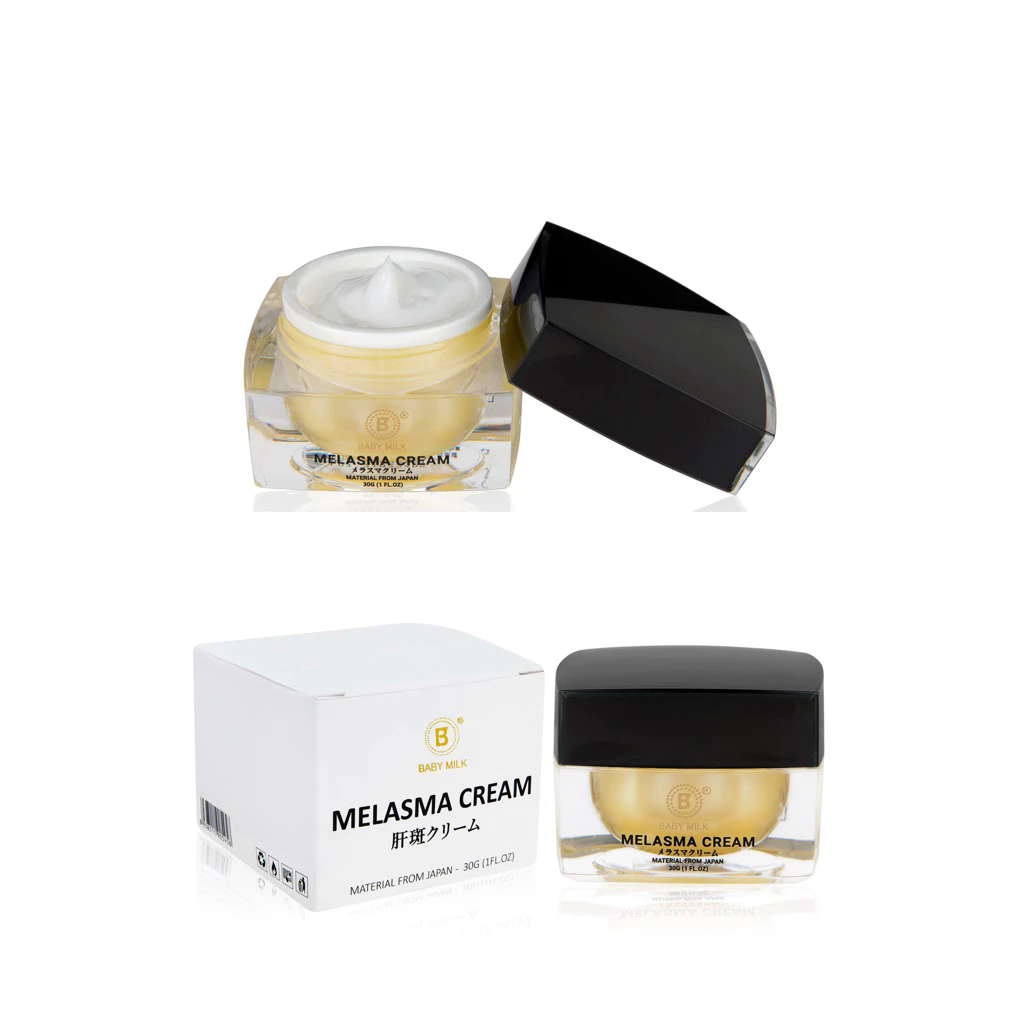 Kem dưỡng trắng Baby Milk, Kem trị nám Baby Milk, Kem dưỡng Melasma Cream, Kem dưỡng trắng da Baby Milk 30g, Kem dưỡng mờ nám Baby Milk, dưỡng trắng da, làm sáng da, hỗ trợ mờ nám, giảm đốm nâu