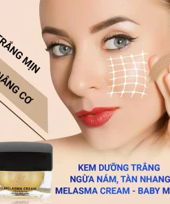 Kem dưỡng trắng Baby Milk, Kem trị nám Baby Milk, Kem dưỡng Melasma Cream, Kem dưỡng trắng da Baby Milk 30g, Kem dưỡng mờ nám Baby Milk, dưỡng trắng da, làm sáng da, hỗ trợ mờ nám, giảm đốm nâu