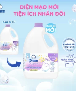 nước giặt D-nee, nước giặt quần áo em bé, nước giặt Thái Lan, nước giặt trẻ sơ sinh, nước giặt D-nee chính hãng